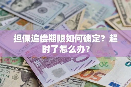济南担保追偿期限如何确定？超时了怎么办？