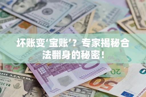 济南坏账变‘宝账’？专家揭秘合法翻身的秘密！