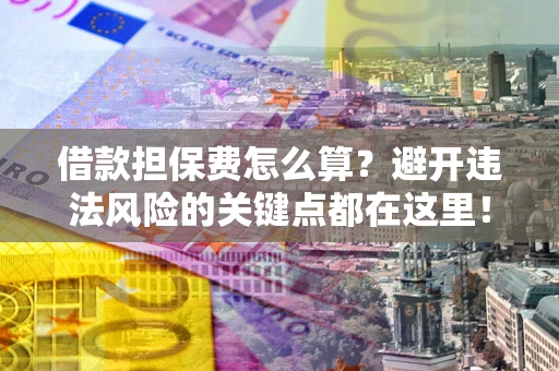 济南借款担保费怎么算？避开违法风险的关键点都在这里！