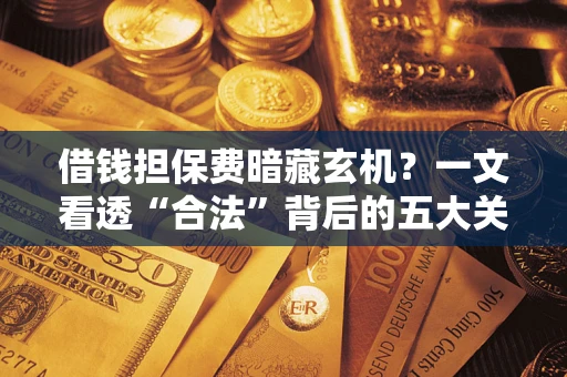 济南借钱担保费暗藏玄机？一文看透“合法”背后的五大关键陷阱