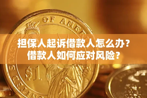 济南担保人起诉借款人怎么办？借款人如何应对风险？