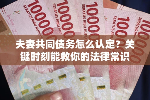济南夫妻共同债务怎么认定？关键时刻能救你的法律常识