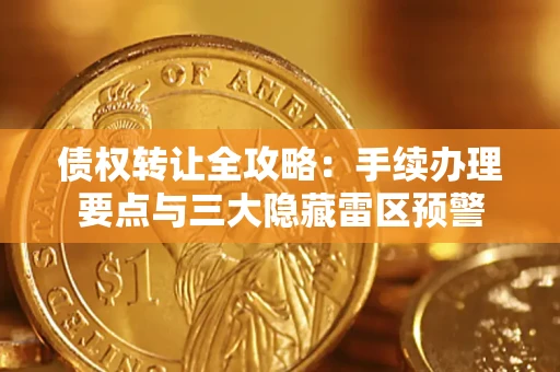 济南债权转让全攻略：手续办理要点与三大隐藏雷区预警