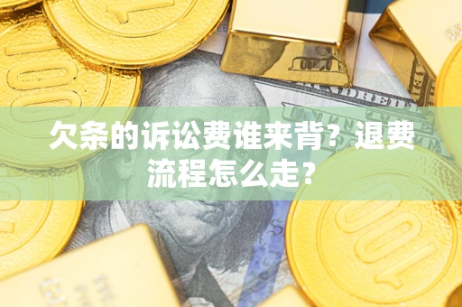 济南欠条的诉讼费谁来背？退费流程怎么走？